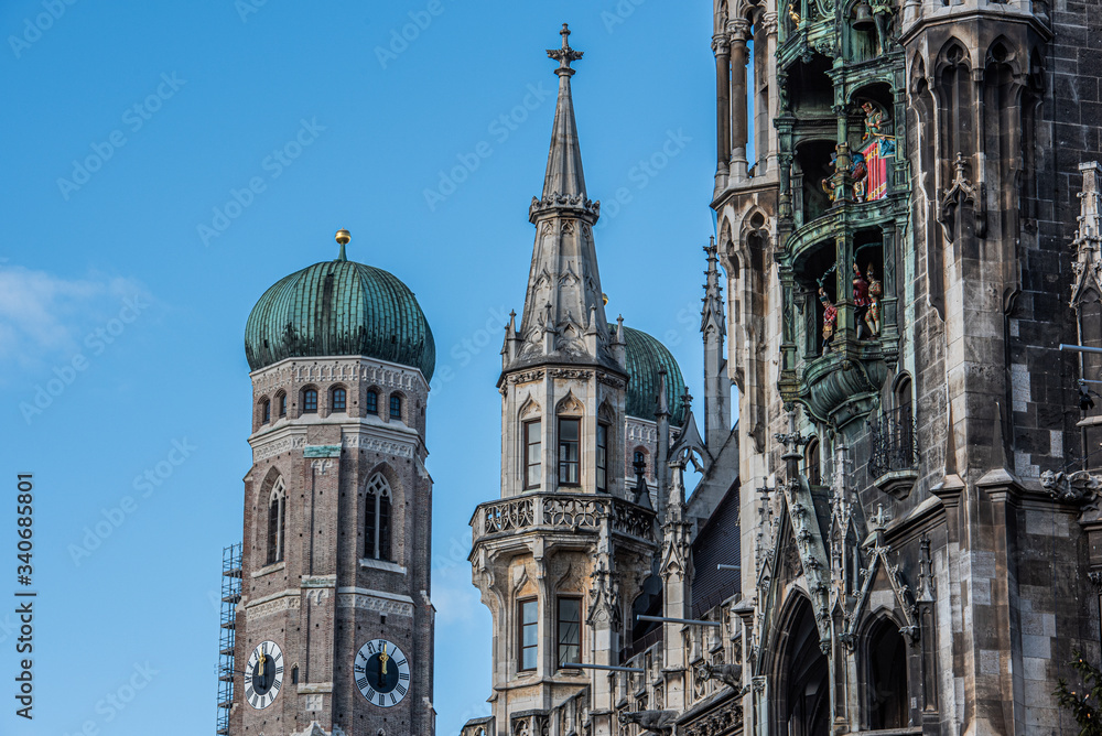 Monumentos y torres de Munich