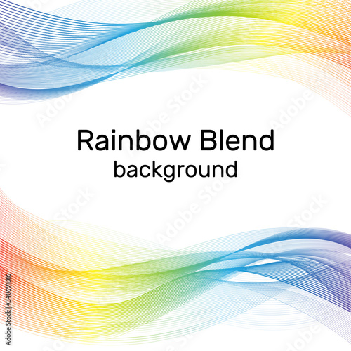 Abstract Blend Rainbow background