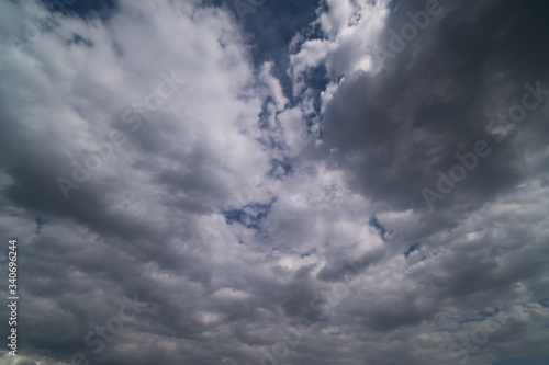 Himmel mit dramatischen Wolken