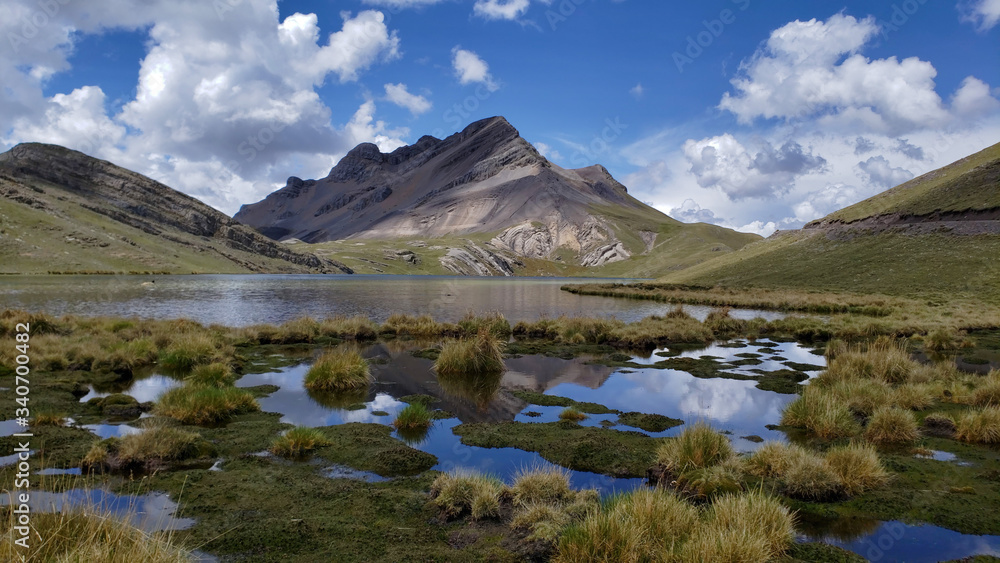 Fototapeta premium CORDILLERA DE LA VIUDA - PERU