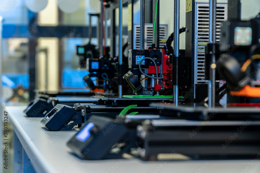 3D printers detail 3D printers detail