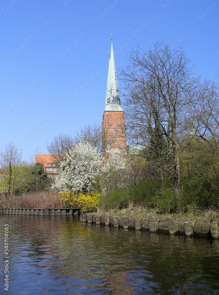 Luebeck Cathedral, Hanseatic City, Luebeck, Schleswig-Holstein, Germany, Europe