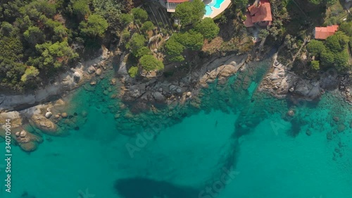 spiaggia del cotoncello isola d'elba photo