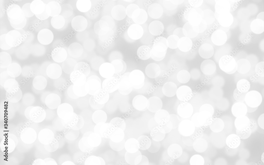 White and silver blur abstract background with bokeh lights for background and wallpaper Christmas. White and silver blur abstract background with bokeh lights for background and wallpaper Christmas.