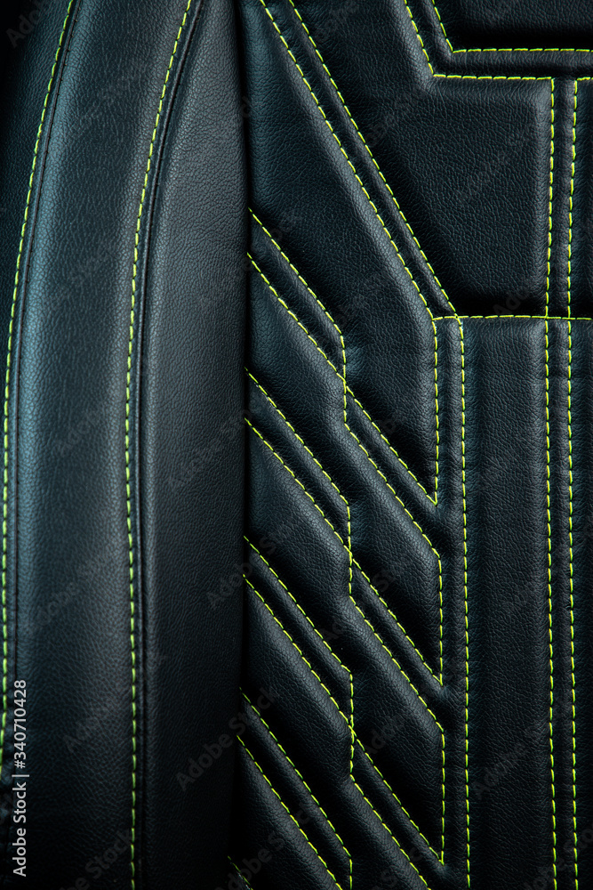 Fototapeta premium leather car seat cover