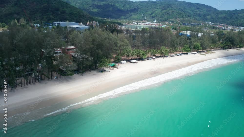 Paradise Beach with turquse waters Paradise Beach with turquse waters