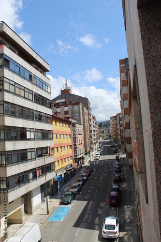 street in the city of Pontevedra