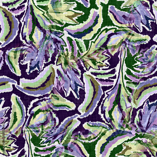 Wall Mural Retro seamless tossed floral ditsy  pattern