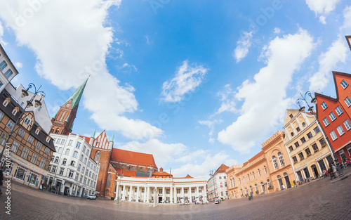 Obraz na płótnie Schwerin w salonie