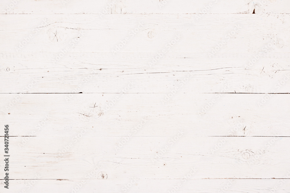 Directly above on old white wooden background, wooden textured surface with copy space. Directly above on old white wooden background, wooden textured surface with copy space.