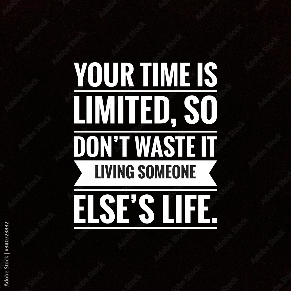 Inspirational and motivation quote written on black background Inspirational and motivation quote written on black background