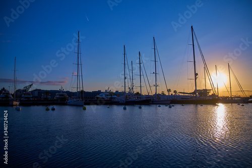 yachts in the harbor © MigusVillar