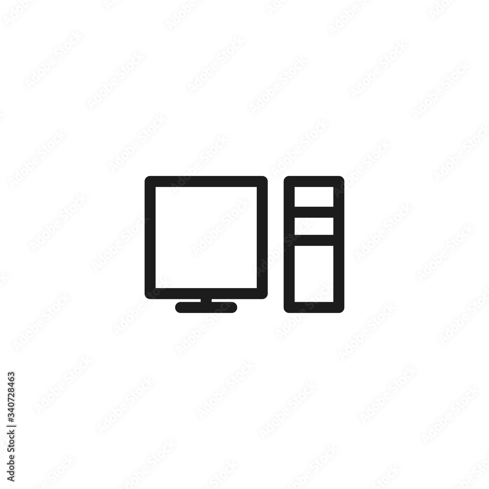 Electronic devices icon . Lorem Ipsum Illustration design Electronic devices icon . Lorem Ipsum Illustration design