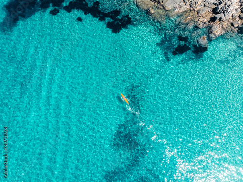 In kayak all'isola d'elba photo