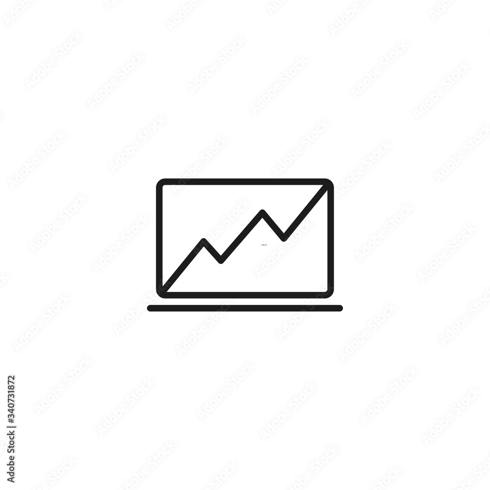 Laptop Vector icon . Lorem Ipsum Illustration design Laptop Vector icon . Lorem Ipsum Illustration design