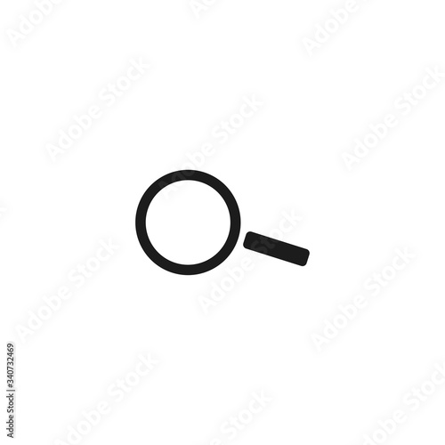 Wallpaper Mural Magnify Vector icon . Lorem Ipsum Illustration design Torontodigital.ca