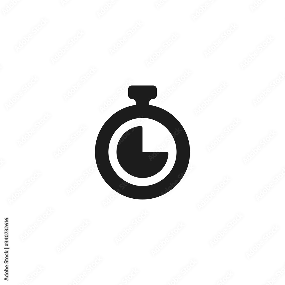 Stopwatch Vector icon . Lorem Ipsum Illustration design Stopwatch Vector icon . Lorem Ipsum Illustration design