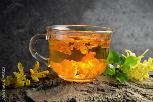 Forsythia flower organic tea