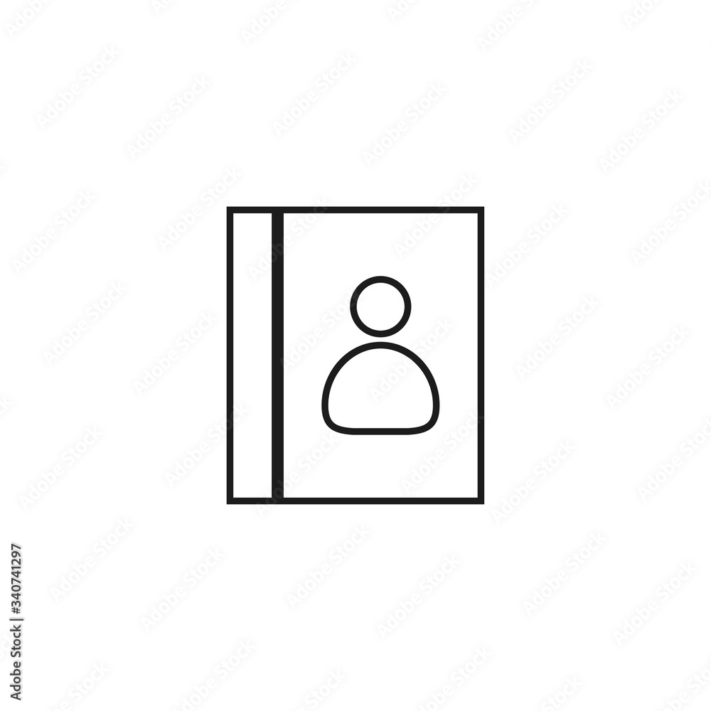 line book Icon . Lorem Ipsum Illustration design line book Icon . Lorem Ipsum Illustration design