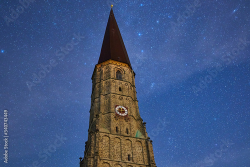 Kirche, Wallfahrtskirche, St. Ägidius, Schildthurn, Zeilarn, Landkreis Rottal-Inn, Niederbayern, Bayern, Deutschland
