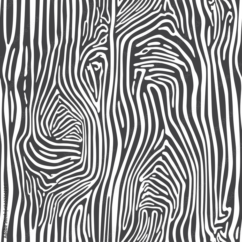 Zebra skin seamless african animal pattern