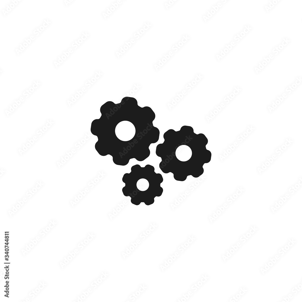 vector icon cogwheel . Lorem Ipsum Illustration design vector icon cogwheel . Lorem Ipsum Illustration design