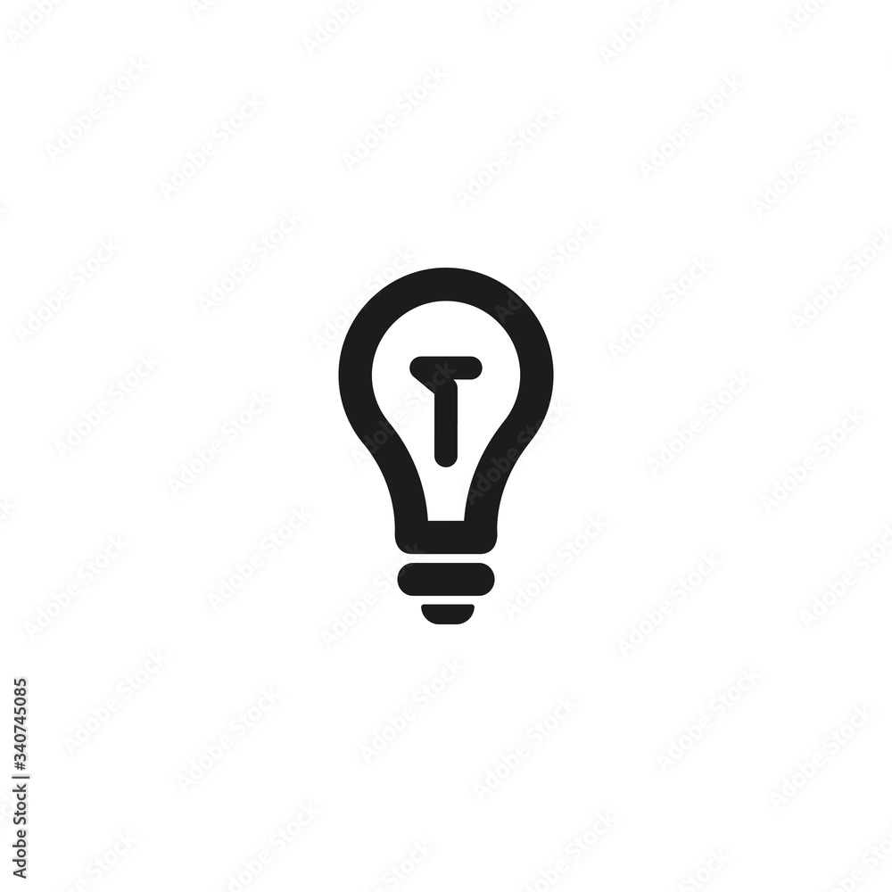 Vector icon bulb 10 EPS . Lorem Ipsum Illustration design Vector icon bulb 10 EPS . Lorem Ipsum Illustration design
