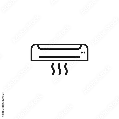 Vector icon air conditioning 10 EPS . Lorem Ipsum Illustration design