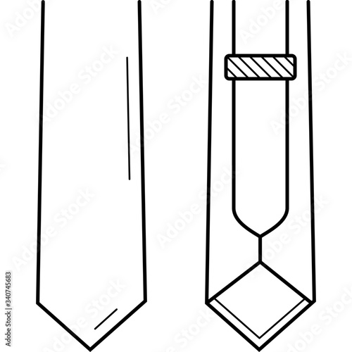 Men's classic necktie