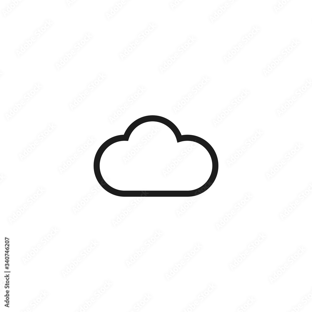Vector icon scloud 10 EPS . Lorem Ipsum Illustration design Vector icon scloud 10 EPS . Lorem Ipsum Illustration design