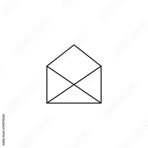 Vector icon mail 10 EPS . Lorem Ipsum Illustration design