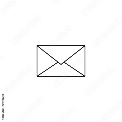 Vector icon mail 10 EPS . Lorem Ipsum Illustration design