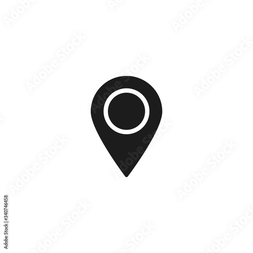 Vector icon search map 10 EPS . Lorem Ipsum Illustration design