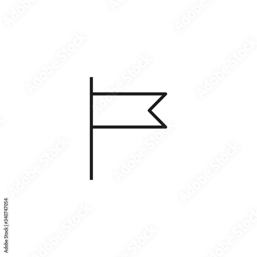 Vector icon флаг 10 EPS . Lorem Ipsum Illustration design