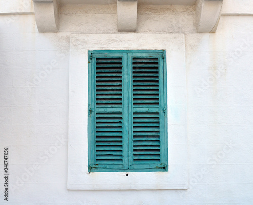 Window closed shutters