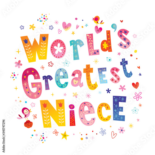 Εκτύπωση καμβά world's greatest niece