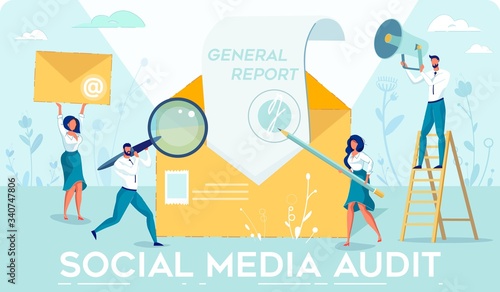 Preparing General Report on Social Media Audit