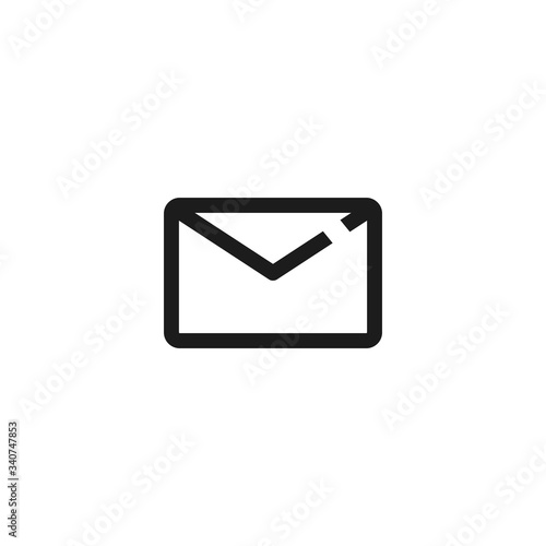 Vector icon mail 10 EPS . Lorem Ipsum Illustration design