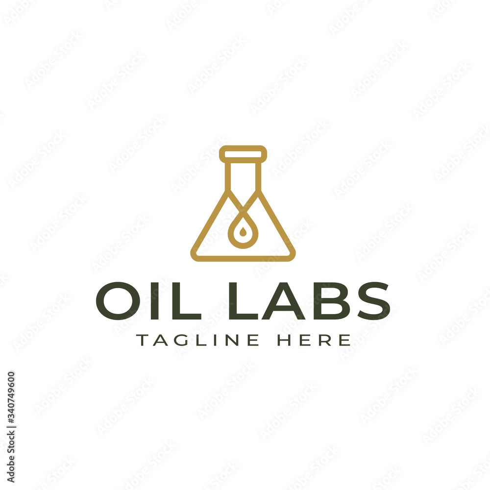 Design logo templates for your business, Modern and creative, Oil lab or laboratory vector or science logo Design logo templates for your business, Modern and creative, Oil lab or laboratory vector or science logo