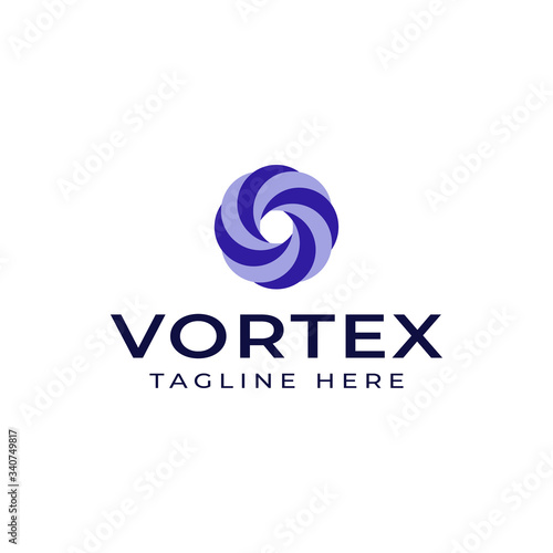 Design logo templates for your business, Modern and creative, Vortex with circle or music vector or disaster logo