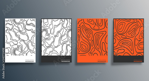 Minimal geometric design for flyer, poster, brochure cover, background, wallpaper, typography or other printing products. Vector illustration