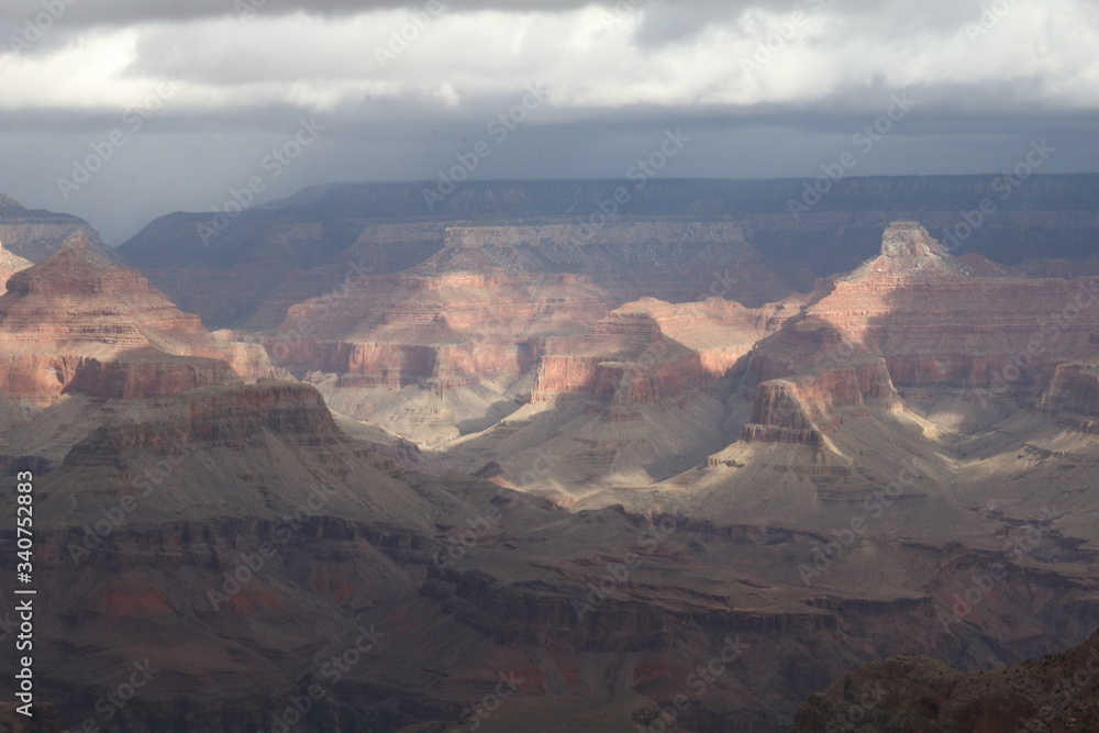 Mist in the Grand Canyon