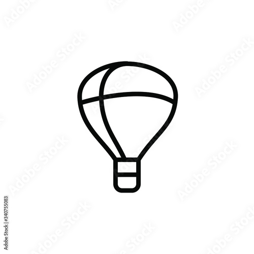 Air balloon icon template