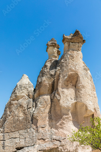 rock formations in cappadocia turkey