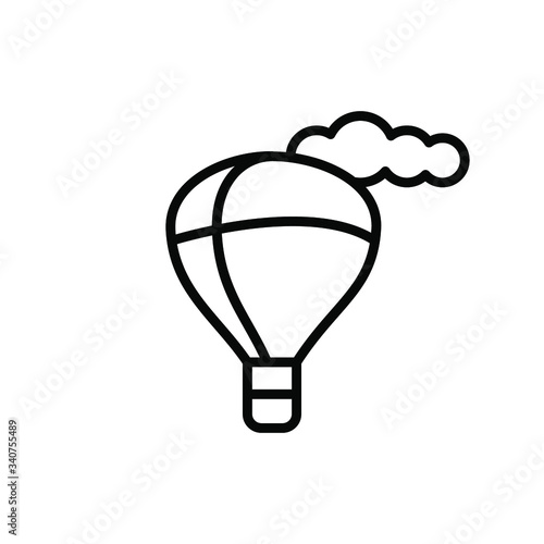 Illustration Vector graphic of  Air balloon icon template