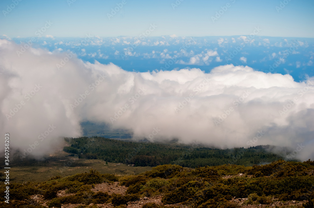 over clouds over clouds