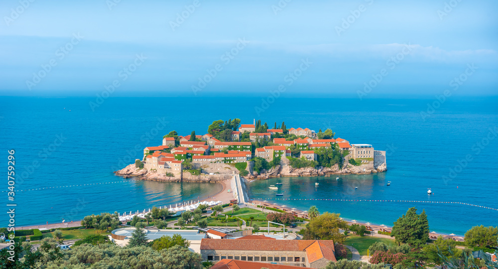 St. Stefan luxury island resort in Montenegro