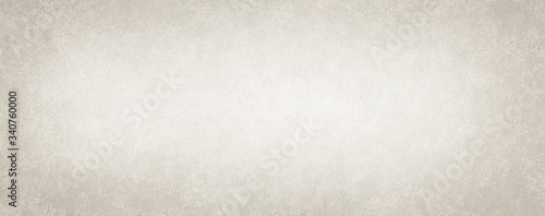 Old white background, antique paper texture design with light faint vintage brown grunge borders and beige off white center, elegant distressed blank website banner or craft paper illustration