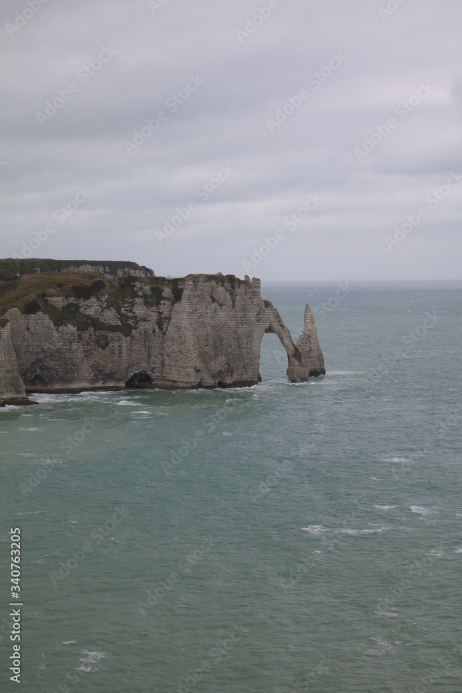 White cliffs of northern France