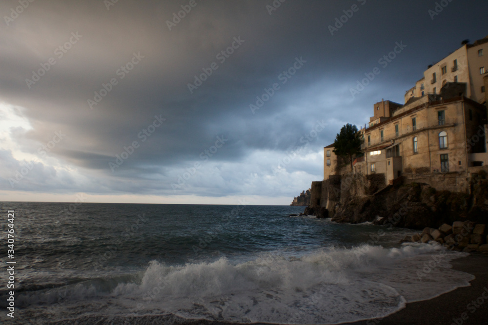 First stormy light on the Amalfi Coast First stormy light on the Amalfi Coast